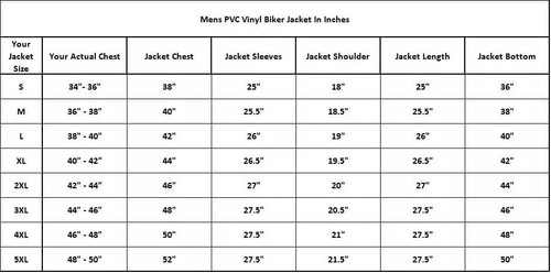 Men's Biker Gothic Moto Black PVC Vinyl Jacket Stylish Motorcycle Fashion Jacket - Picture 6 of 6