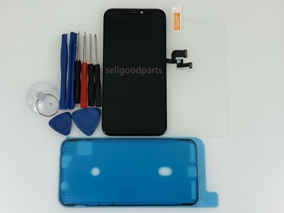 Original OEM iPhone X Black OLED Replacement Screen Digitizer ''Grade A''