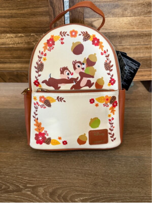 Chip ‘n’ Dale Loungfly Acorns Mini Backpack NWT Chip  main image 3