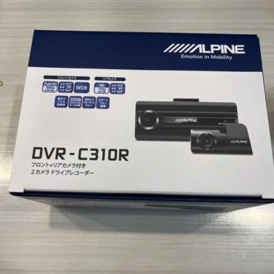Alpine DVR-C310R 2-Camera Drive Recorder Color Black Beautiful 