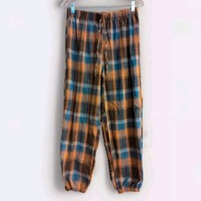 Unbranded Plaid Sleep Pants, Soft Comfy Size L 8/10