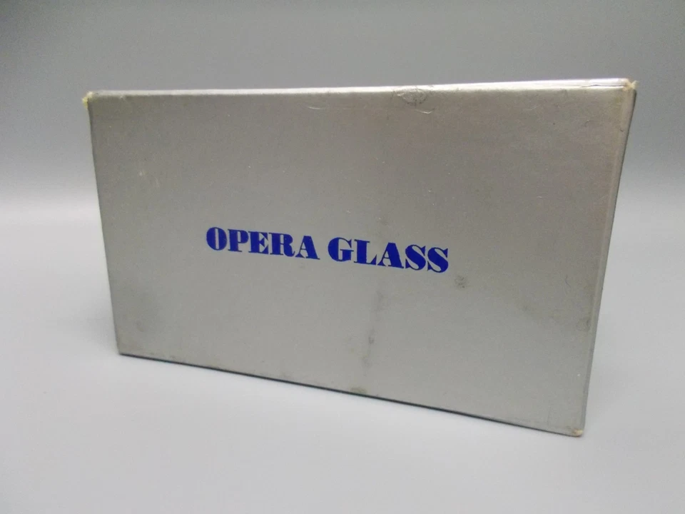 B&B Opernglas/Theaterglas, 2,5 x 25, mit Tasche & Tuch, schwarz/gold. #K-452-08 - Bild 3 von 3