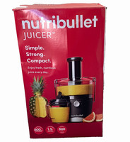 NutriBullet 800W Centrifugal Juicer Black 800ml Pitcher 2-Speed Pulp Bin
