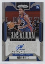 2024-25 Panini Prizm Sensational Signatures Silver Judah Mintz #SS-JDM Auto pe8
