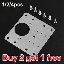 Stainless Steel Cabinet Hinge Repair Plate Kit with Screws for Kitchen Cupboard