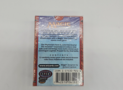Buy Magic the Gathering Invasion Tournament Deck. Wizards of the