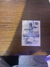 2024 Panini Prospect Edition - J.D. Gonzalez #116 (RC) AUTO