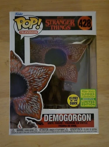 Funko POP! Stranger Things #428 Demogorgon GITD LE 3000 SUMMER CON 2022