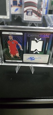 Panini 2022-23 Obsidian Soccer Eric Dier England Patch Auto JA-ED /77