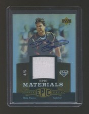 2006 UPPER DECK MIKE PIAZZA AUTOGRAPH GAME WORN JERSEY GOLD #ED 4/5 HOF  RARE