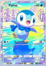 pokemon piplup card value Custom Piplup Card