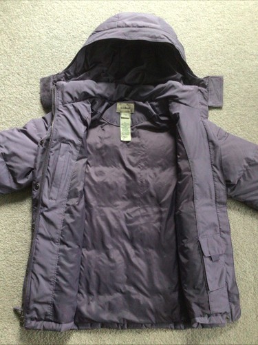 Cappotto parka piumino donna LL Bean #234009 taglia S reg cappuccio rimovibile - Foto 4 di 9