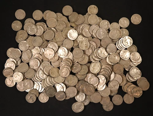 Lot of 300 Buffalo Nickels - "P" Mints-Dateless Mix of Naturals w-Some Old Acids