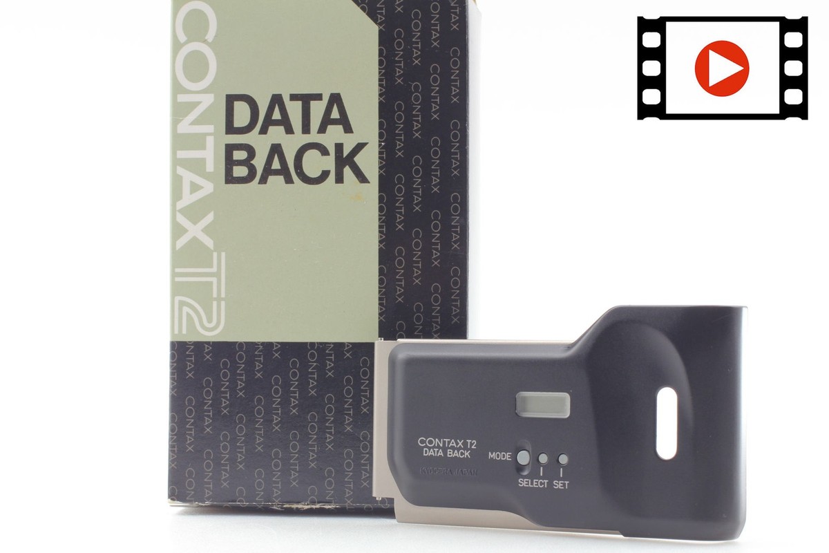 Contax T2 元箱つき シリアル一致 Open Box ] Contax T2 Data Back CX-T2 for Contax T2 film camera