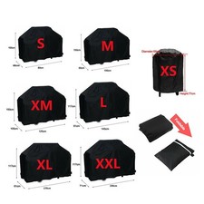 S-XXL Gas Grill Cover Grill Cover BBQ Protective Cover Rain Cover Hood UK