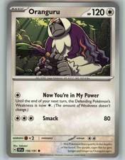 Oranguru 156/191 Common Surging Sparks Pokemon