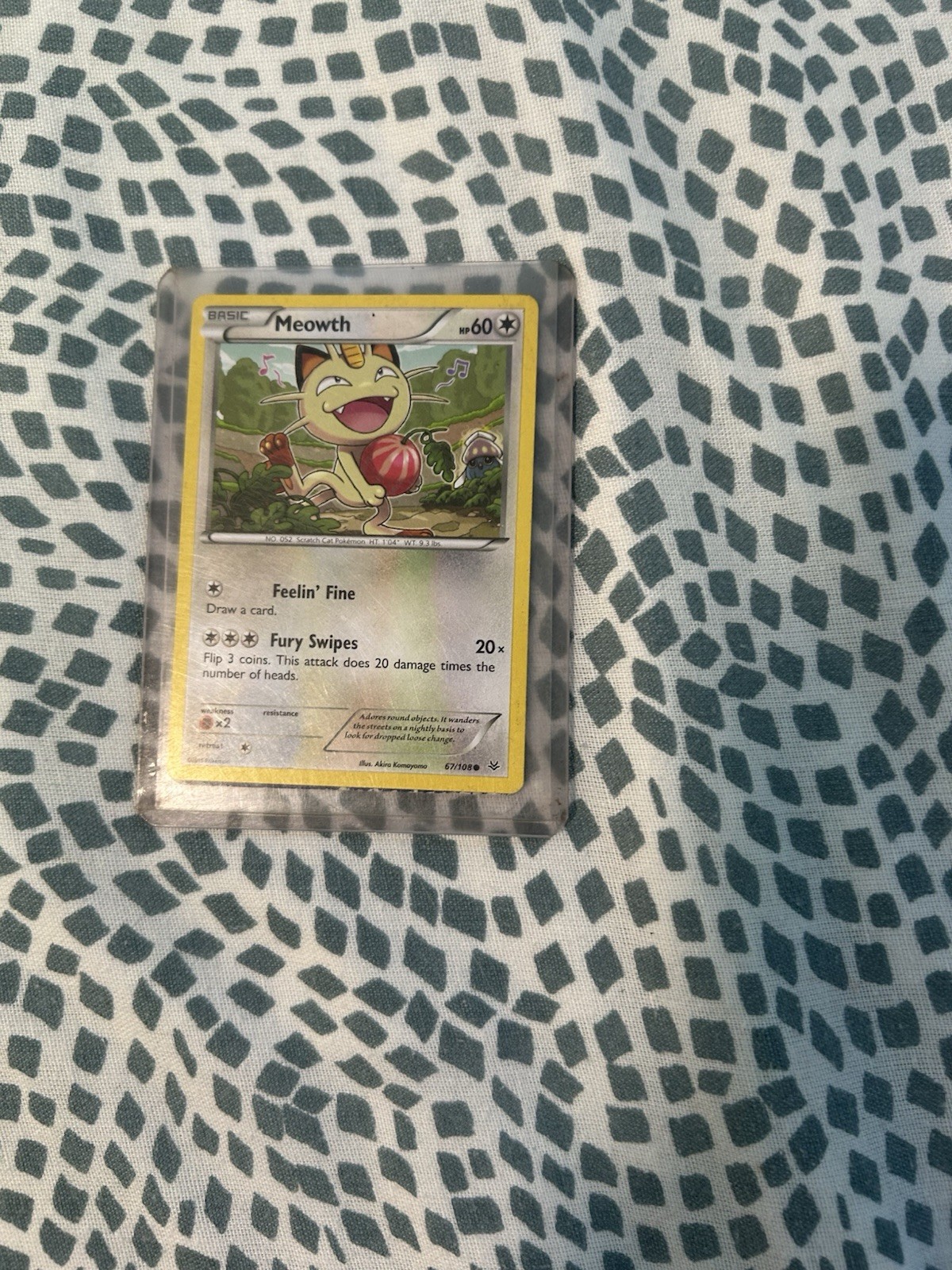 Pokémon TCG Meowth Wizards Black Star Promo 10 Holo