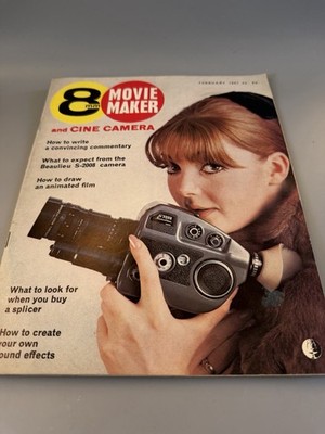 8mm Movie Maker Magazine 1967 beaulieu s 2008 canon 318 super 8 Walt Disney 