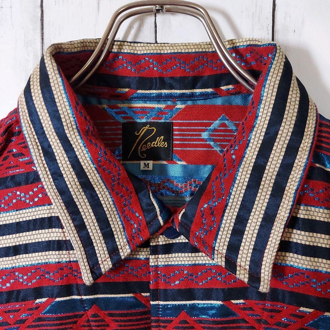 Needles Native Pattern Coach Jacket M Multicolor - image 12