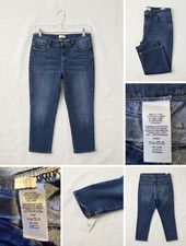   Loft Outlet Petite Dark Wash Denim Jeans Si...