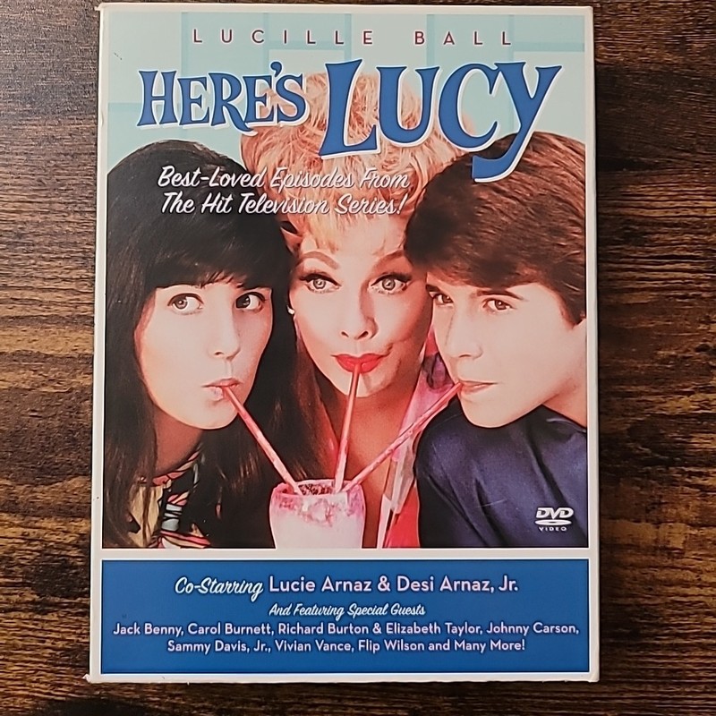 HERE'S LUCY Best Loved Episodes 2004 DVD Lucille Ball Desi Arnaz FREE SHIPPING