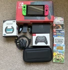 Nintendo Switch Bundle Console, Games, Controllers, Accessories