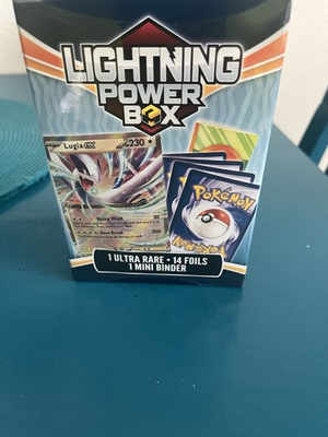 #ad Pokémon TCG Lightning Power Box Kit $30.00