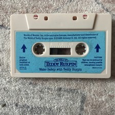 TEDDY RUXPIN TAPE WATER SAFETY WITH TEDDY RUXPIN SC WORLDS OF WONDER Rare