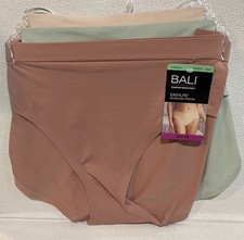 Bali Women's Size XL/8 Comfort Easylite Seamless Panties DFESP3 HIPSTERS