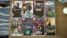 Nintendo Switch game cartridge cases 8 only NO GAME