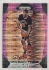 2017-18 Panini Prizm Pink Pulsar Prizm /42 Cristiano Felicio #243