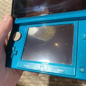 Nintendo 3DS Aqua Blue Handheld Handheld Console System CTR-001 Tested USA