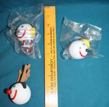 Jack In The Box Antenna Balls Clown Reindeer lot