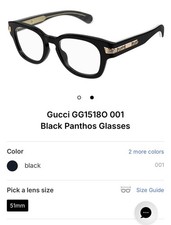 Gucci Glasses Never Worn Reg 600.00 Cool Frames