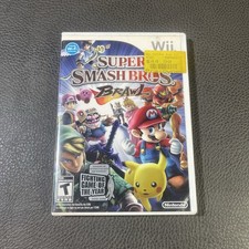Super Smash Bros. Brawl Nintendo Wii Case Manual Only NO GAME DISC 2008