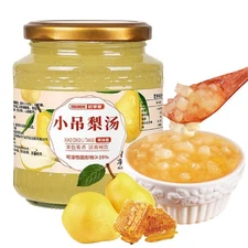 500g/17.63oz Honey Pear Fruit Tea, Asian Sweet Pear & Honey Flavor, Pear Frui...