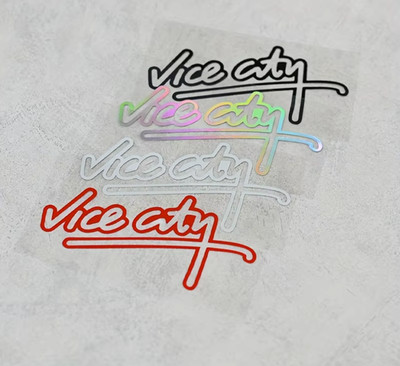 Grand Theft Auto Vice City Car Sticker Decals