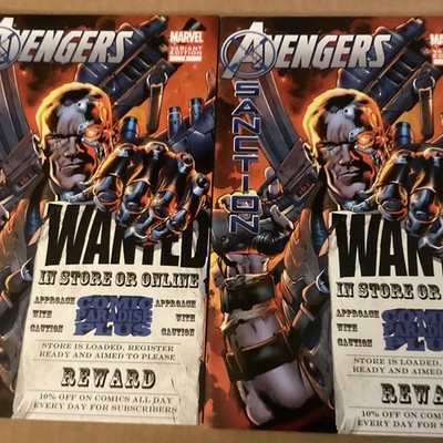 AVENGERS-X SANCTION #1 (RARE) COMIC PARADISE PLUS EXCLUSIVE VARIANT! See Photos!