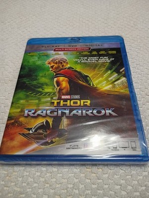 Marvel Studios Thor: Ragnarok Blu-ray DVD Digital Multi-Screen Deleted Scenes