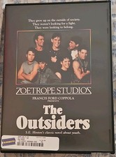 Zoetrope Studios The Outsiders DVD Francis Ford Coppola Cruise PG 91m Subtitles