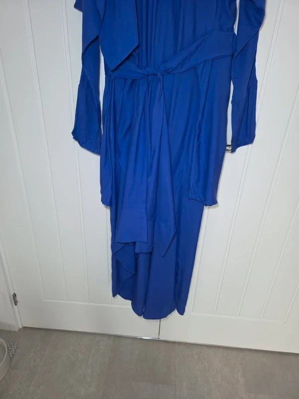 John lewis awake mode deconstruct maxi dress purple blue size 14 RRP £269 image 4