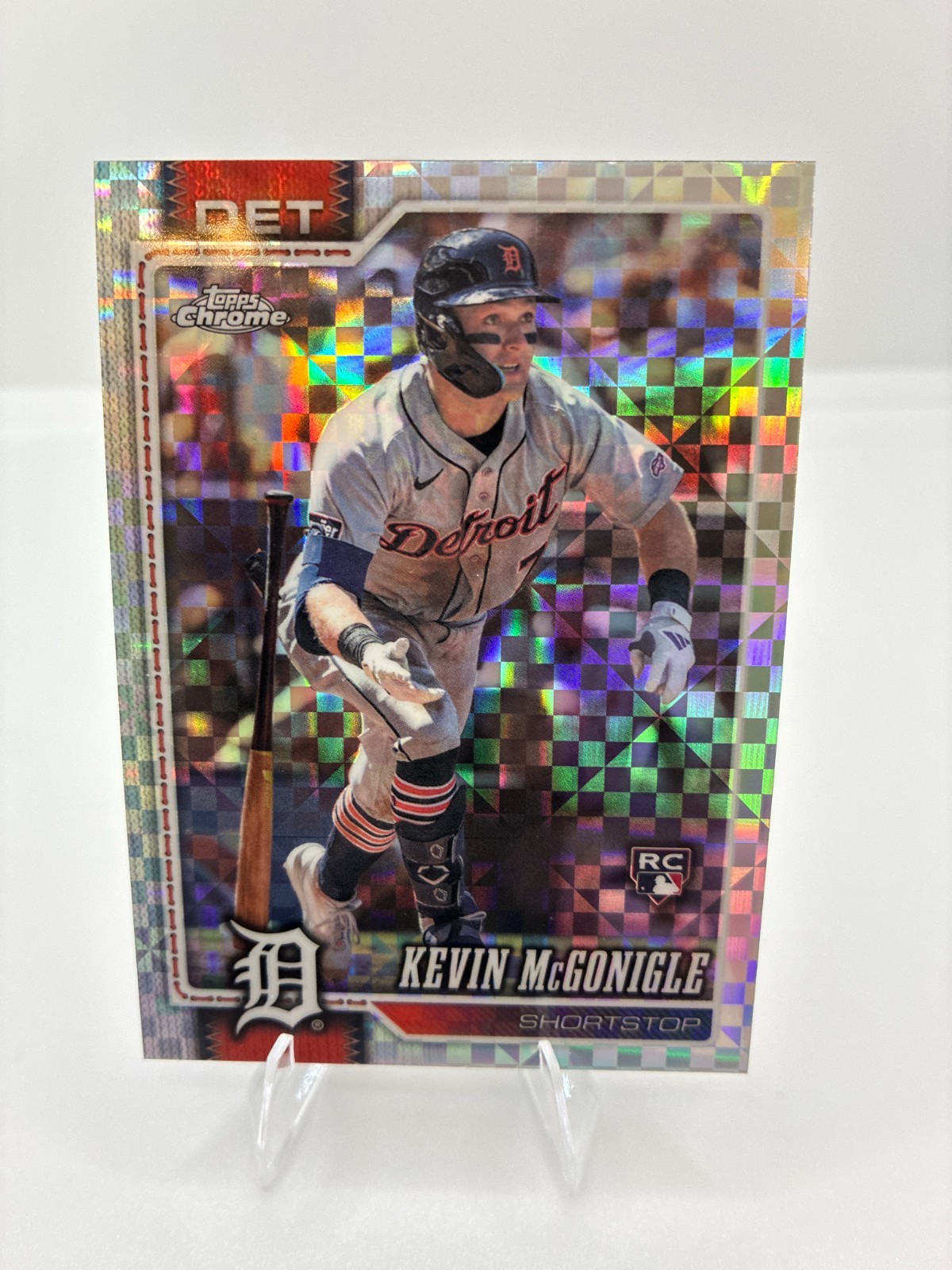2026 Topps Chrome X-FRACTOR Kevin McGonigle RC #16 Tigers MEGA EXCLUSIVE