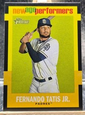 FERNANDO TATIS JR. 2020 Topps Heritage #NAP-24 NEW AGE PERFORMERS INSERT Padres 