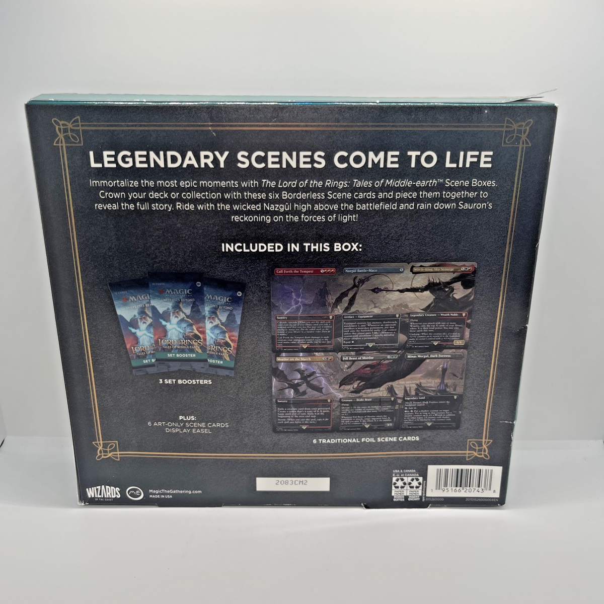 MTG LOTR Scene Box: Flight of the Witch-King – New Factory Sealed