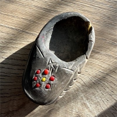 Rare Bigmeat Cherokee N.C. Pottery Moccasin Vintage