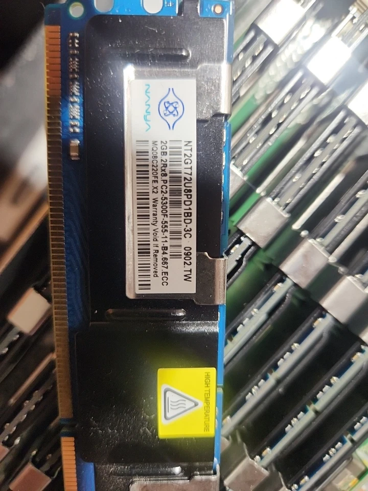 PowerEdge M600 Blade Server 2x INTEL XEON E5450 3GHZ 12M /2x147gb - Image 4 of 4