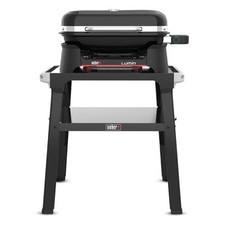 Weber Barbecue elettrico (2200W) con stand LUMIN Nero