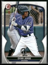 2023 Bowman Draft #BD-194 Dyan Jorge