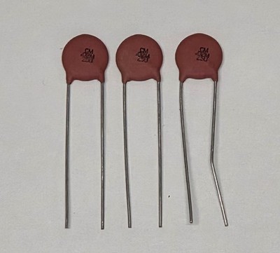 10 pcs  - .02uF  25V  Capacitor - Cera-Mite Ceramic Disk Radial Z5U NEW