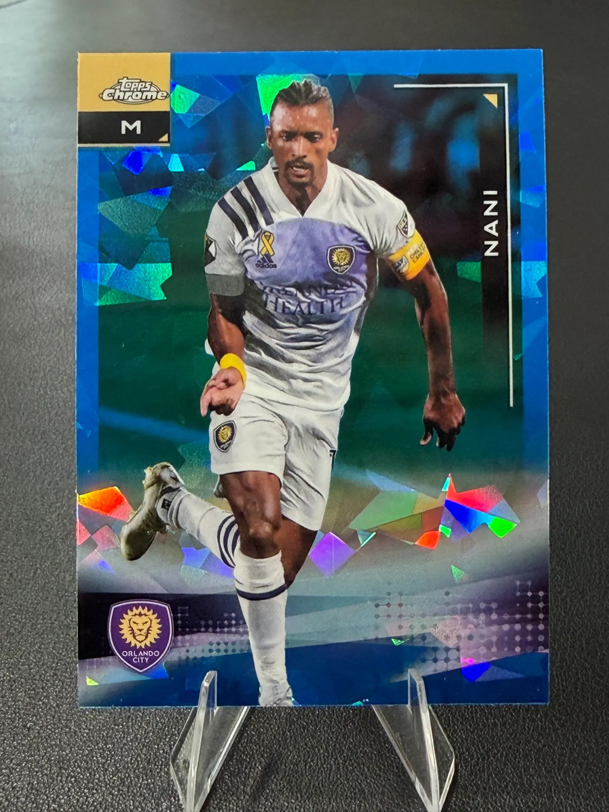 2021 Topps Chrome Sapphire MLS Nani #89 Orlando City SC